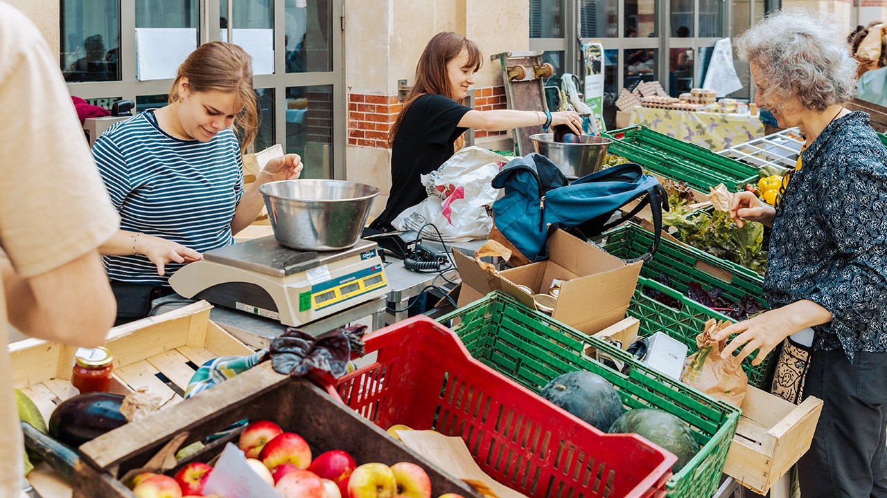 Marché bio