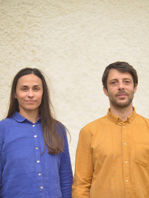 Jonathan Guichard et Lauren Bolze