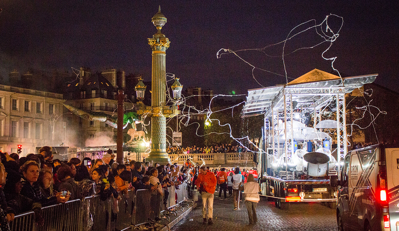 Char Bastille du Grand Paris Express Nuit Blanche 2019