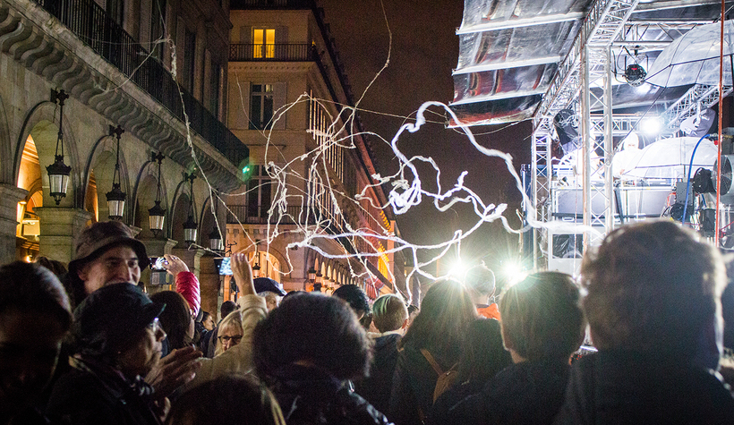 Char Rivoli du Grand Paris Express Nuit Blanche 2019