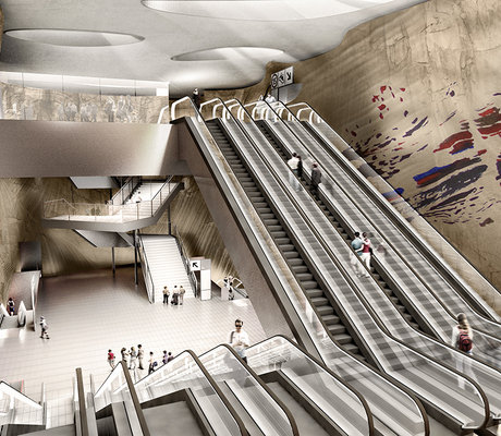 Tandems du Grand Paris Express, des gares imaginées par des artistes et des architectes